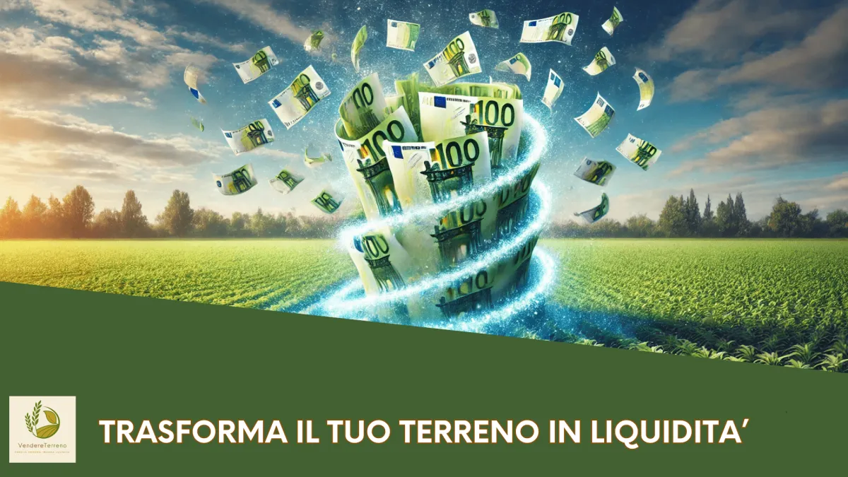 vendi il terreno e incassa liquidità