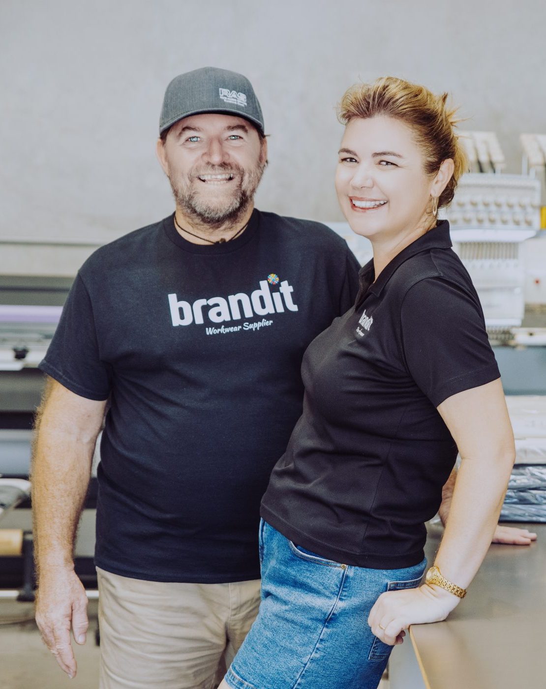 Dave and Karla from Brandit Promotions