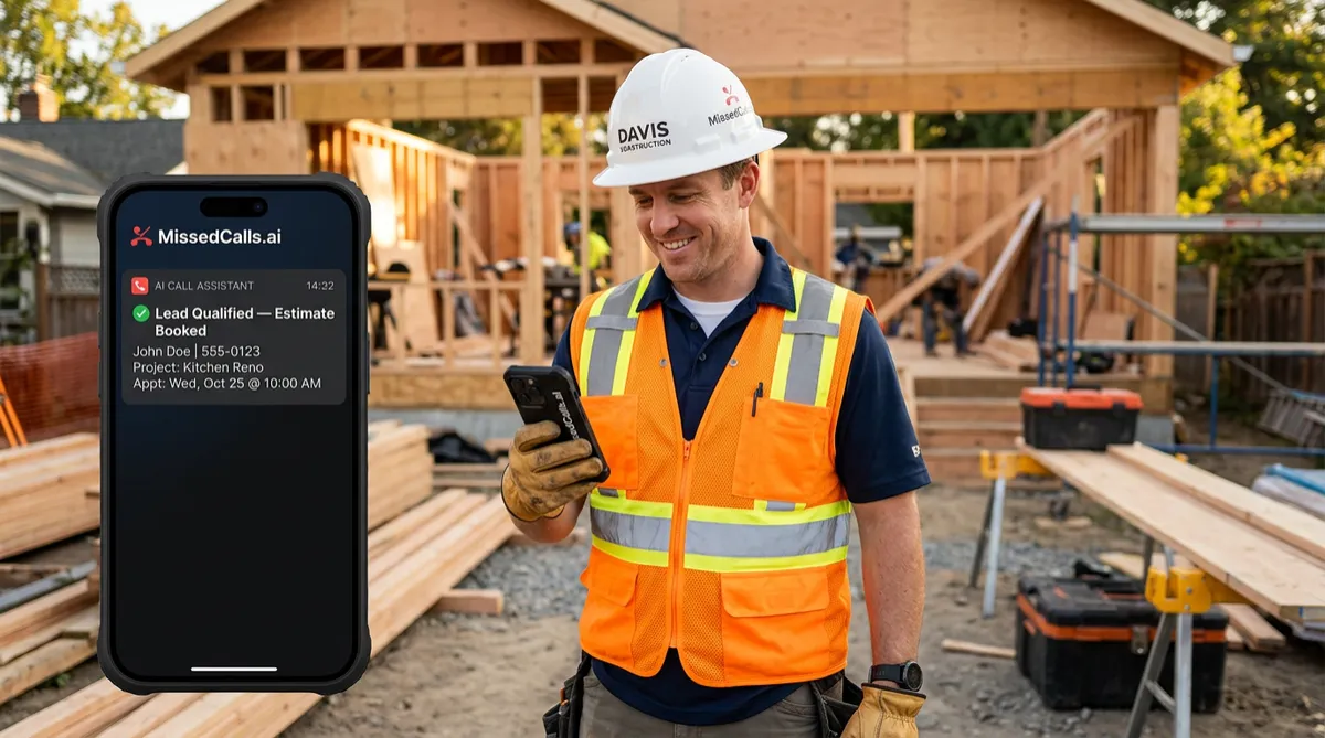 You're on the Job Site. Your Phone Just Rang. Here's What Happens Next.