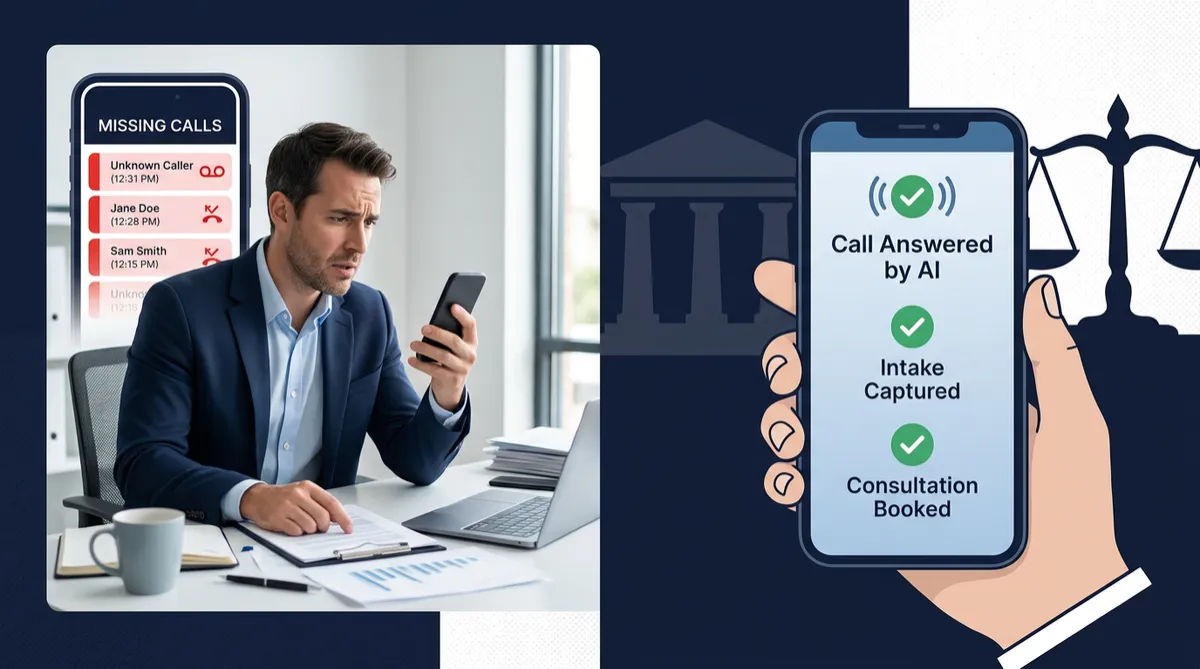 Every Missed Call Is a Missed Client: How AI Phone Answering Fixes the #1 Intake Problem for Law Firms