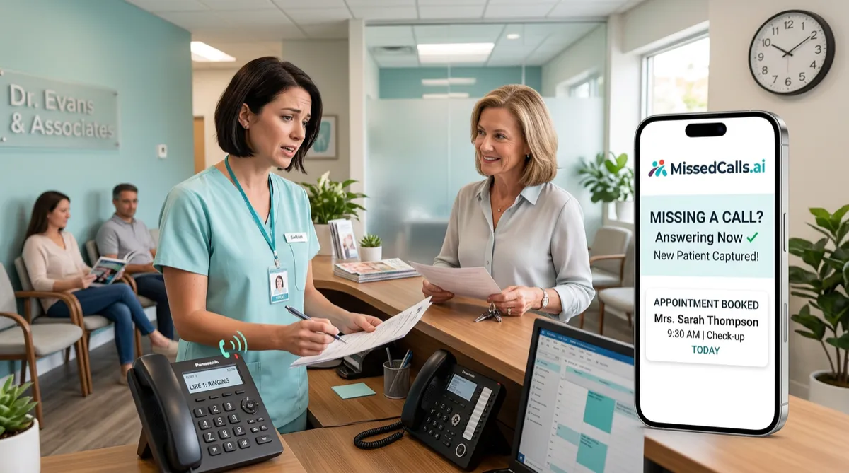 The Front Desk Can't Do It All: How Dental Practices Use AI to Capture Every New Patient Call