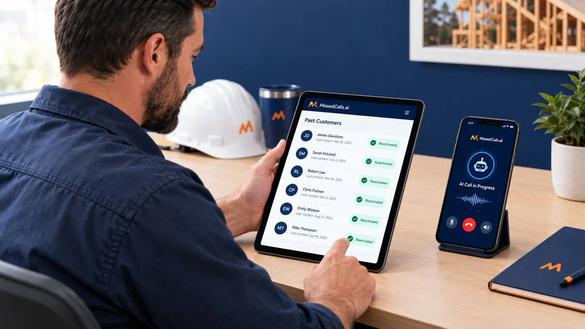 The Easiest Jobs You're Not Booking: How AI Reactivation Calls Bring Past Contractor Customers Back
