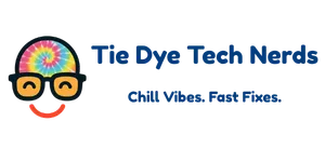 Tie Dye Tech Nerds Logo