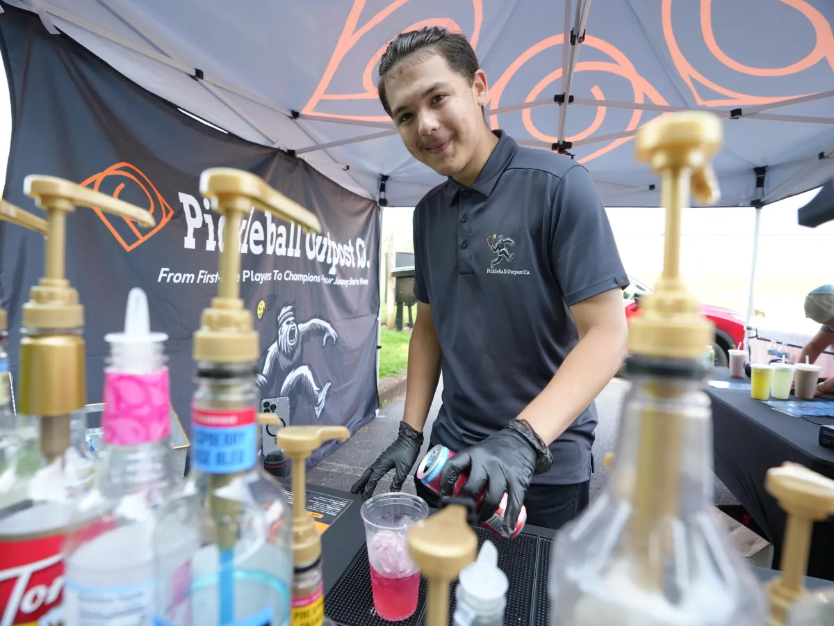 Our mixers hard at work creating delicious drinks for the Clarksville area