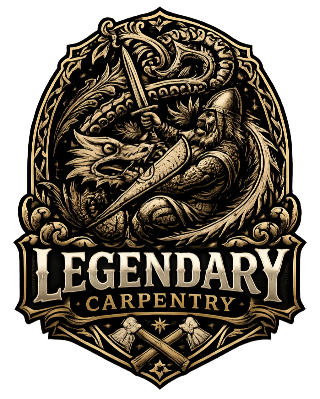 Custom wooden door and window installation by Legendary Carpentry LLC