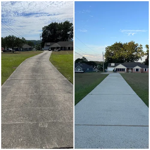 Driveway cleaning