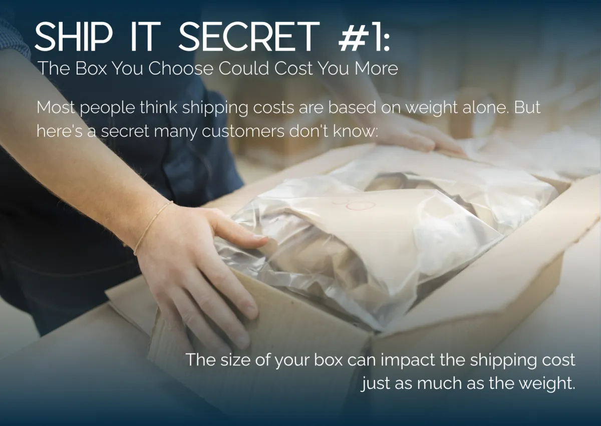 Ship It Secret #1: The Box You Choose Could Cost You More
