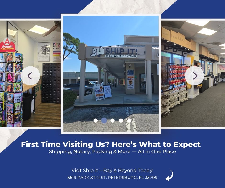 First Time Visiting Us? Here’s What to Expect at Ship It – Bay & Beyond