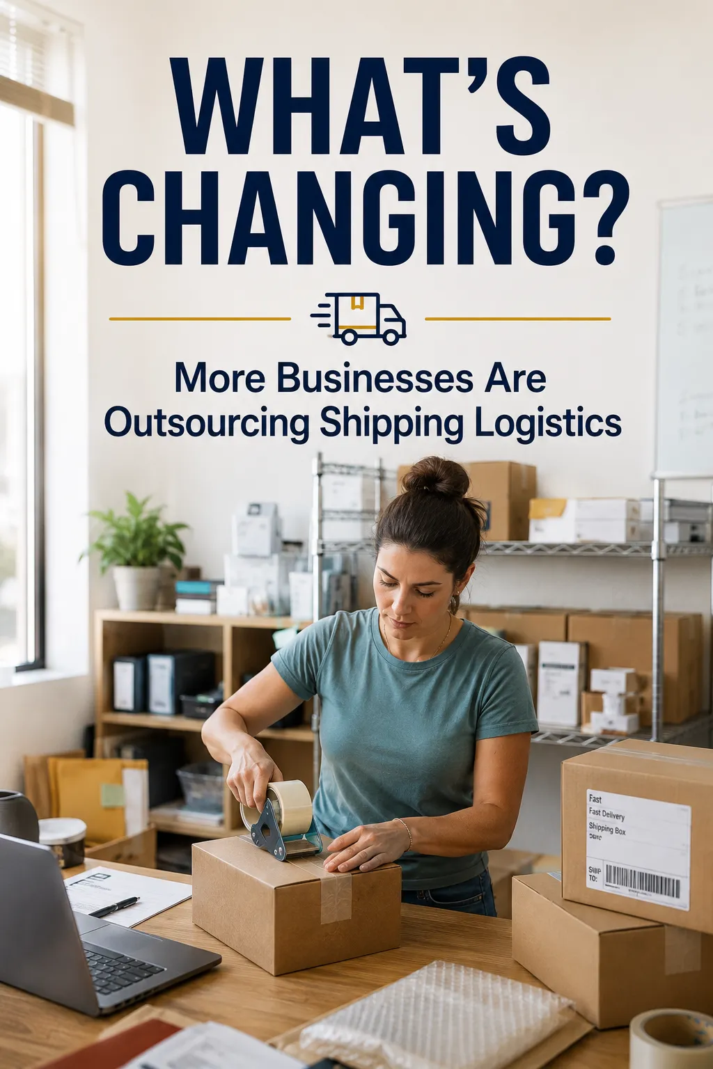 What's Changing? More Businesses Are Outsourcing Shipping Logistics