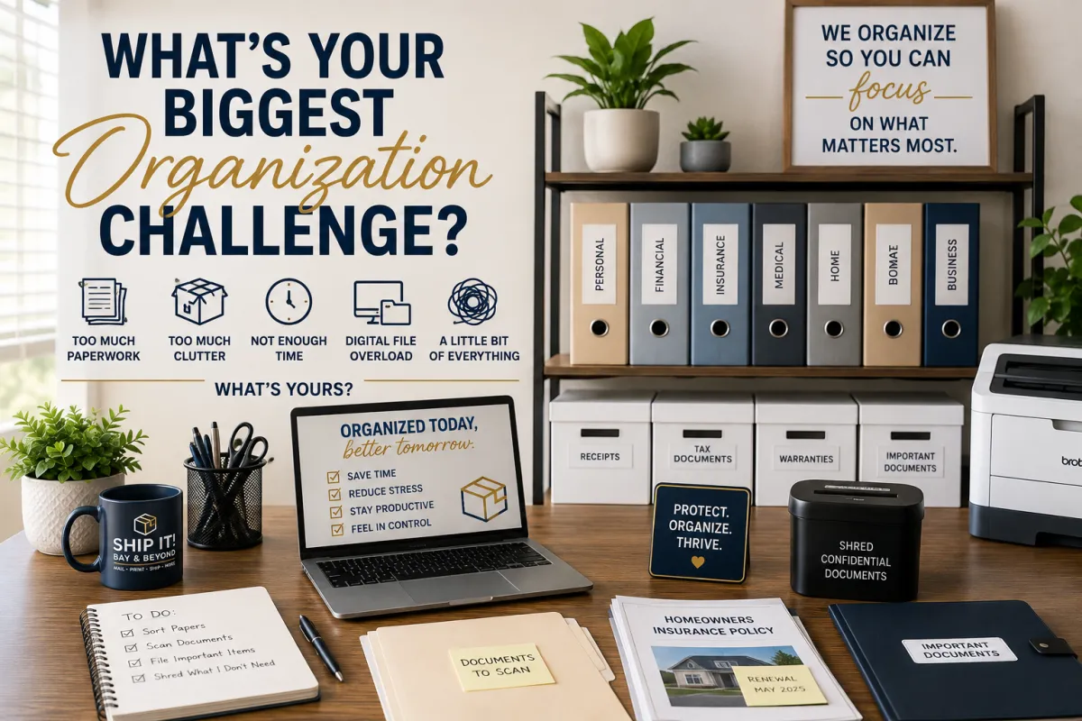 What's Your Biggest Organization Challenge?