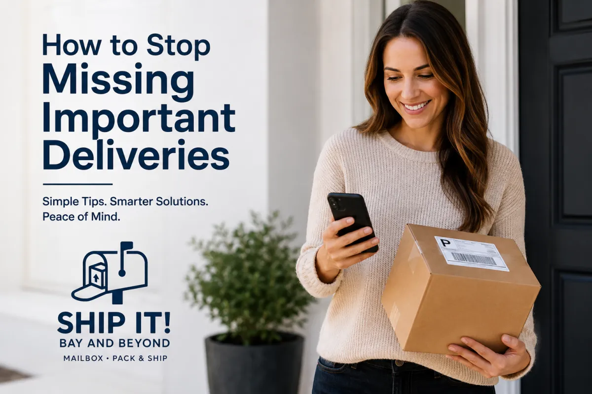 How to Stop Missing Important Deliveries: Practical Package Receiving Tips