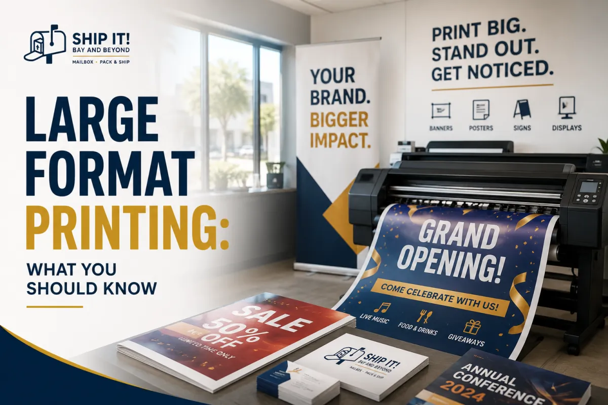 Large Format Printing: What You Should Know