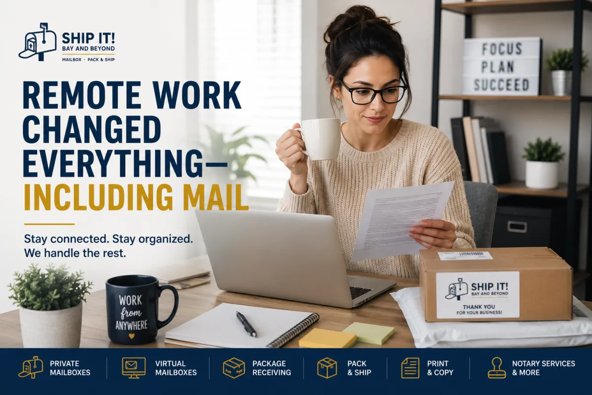 Remote Work Changed Everything—Including Mail