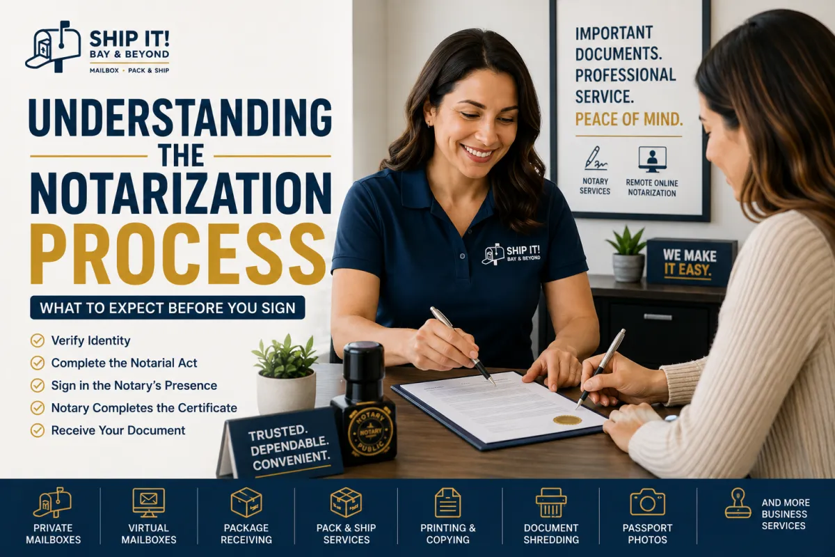 Understanding the Notarization Process: What to Expect Before You Sign