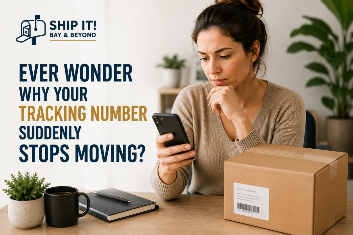 Why Your Tracking Number Stops Updating: Common Shipping Delays Explained