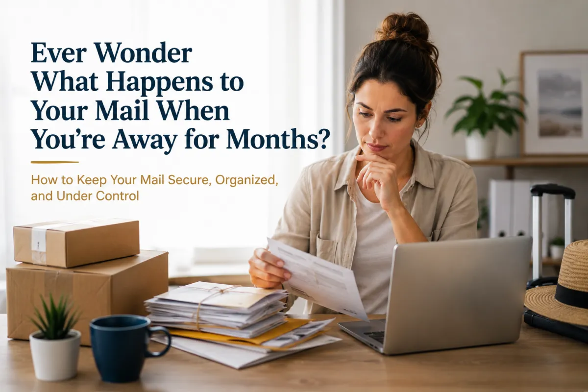 What Happens to Your Mail When You're Away for Months? | Mail Management Guide