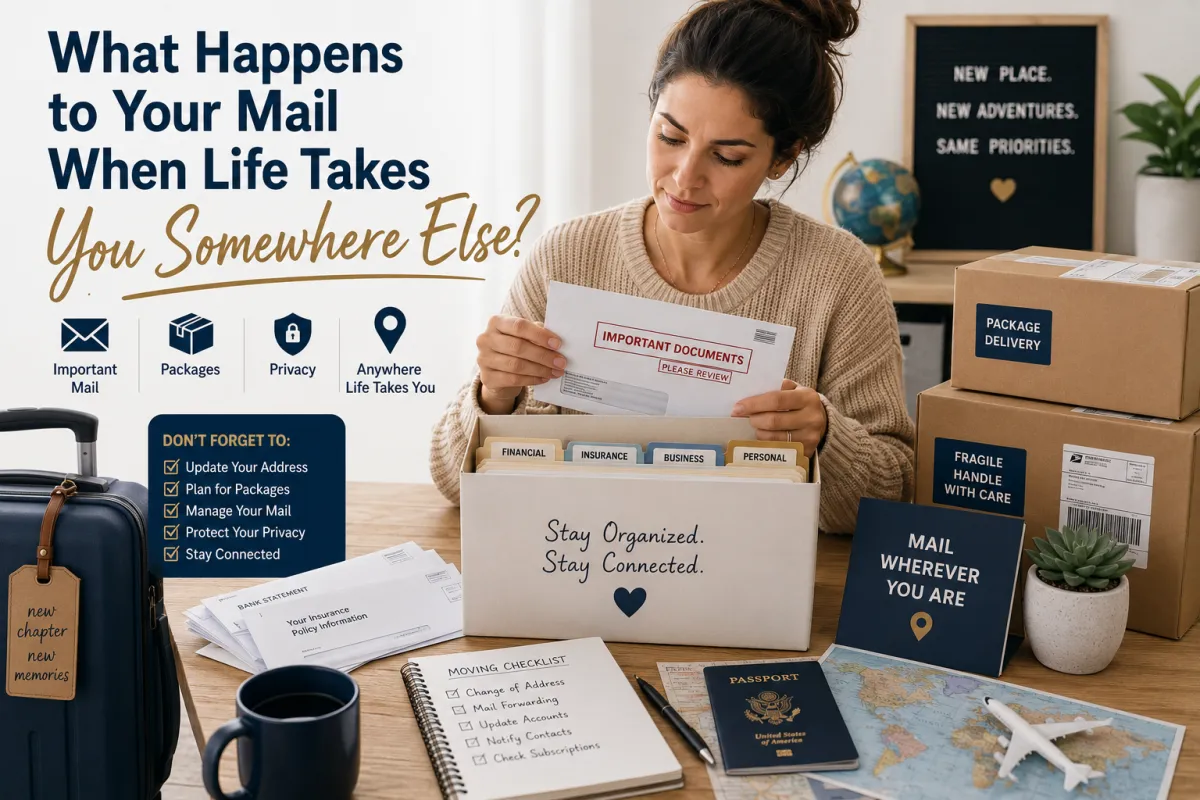 What Happens to Your Mail When Life Takes You Somewhere Else?