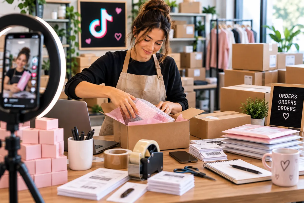TikTok Made Them Buy It—Now Someone Has to Ship It | Small Business Shipping Guide