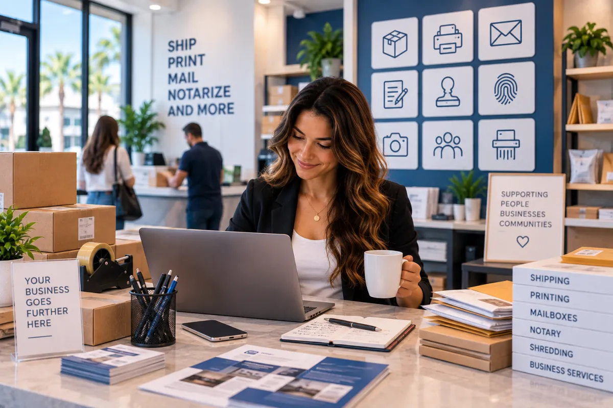 The Future of Mail, Shipping, Printing & Business Support in a Changing World