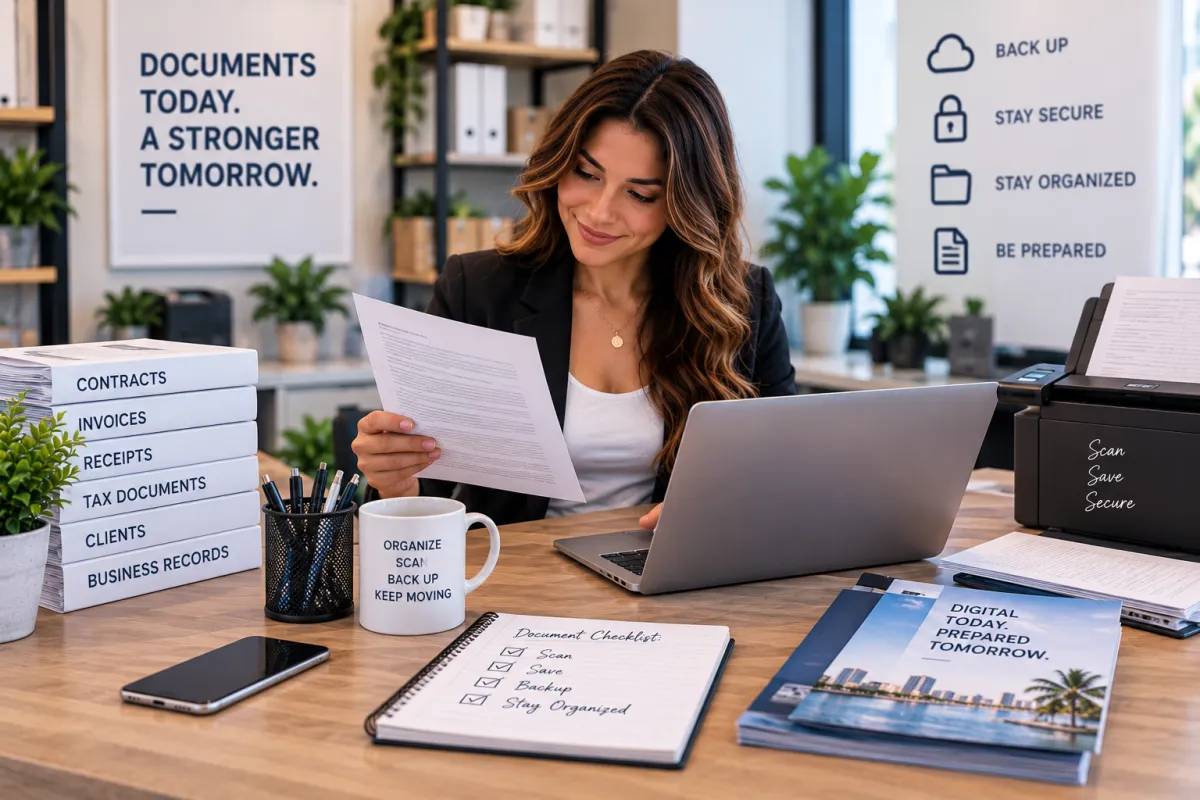The Paperless Office Still Needs a Backup Plan: Protecting Your Business Documents