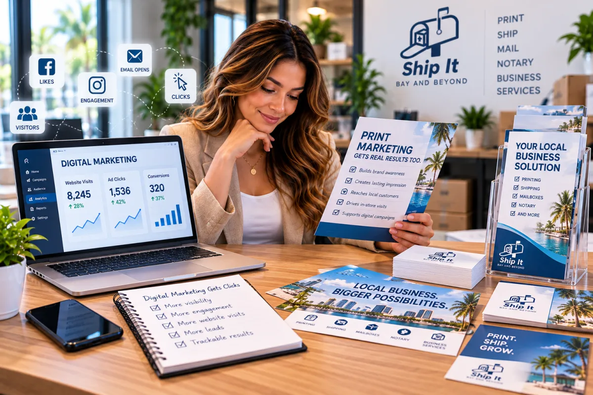 Digital Marketing Gets Clicks. What Does Your Print Get?