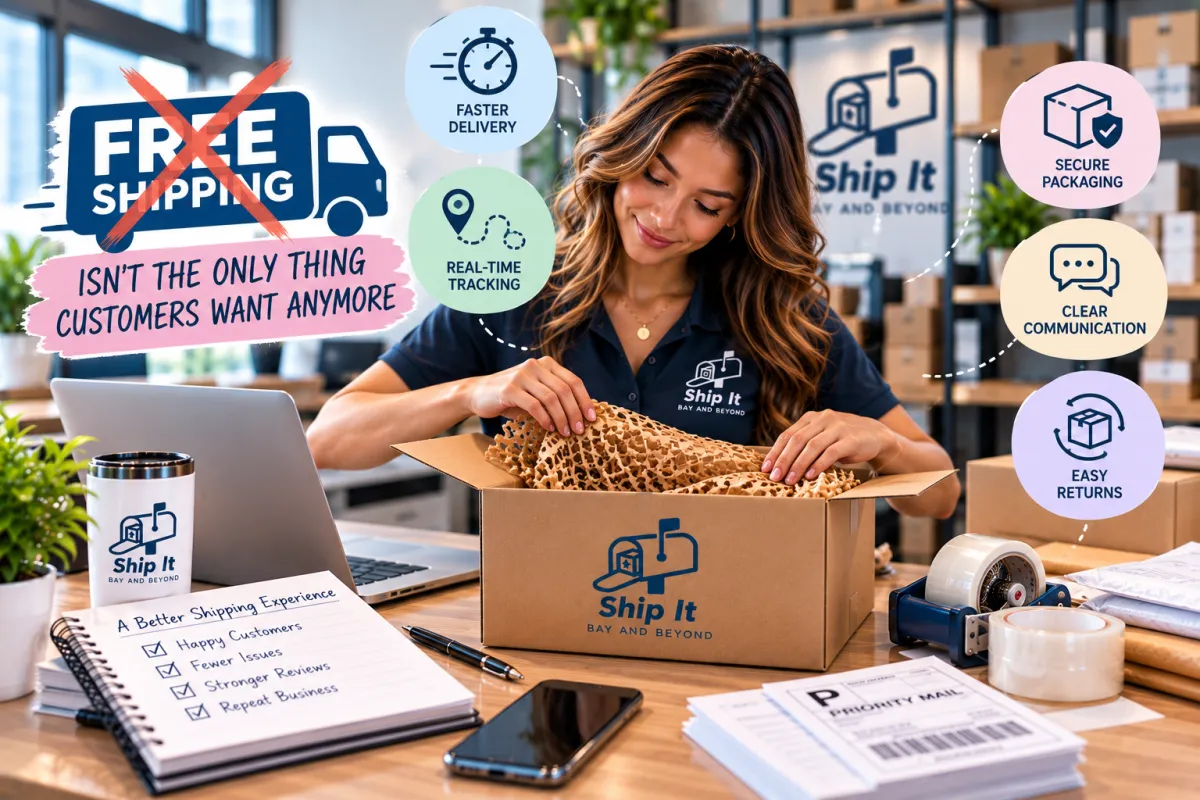 Why “Free Shipping” Isn't the Only Thing Customers Want Anymore