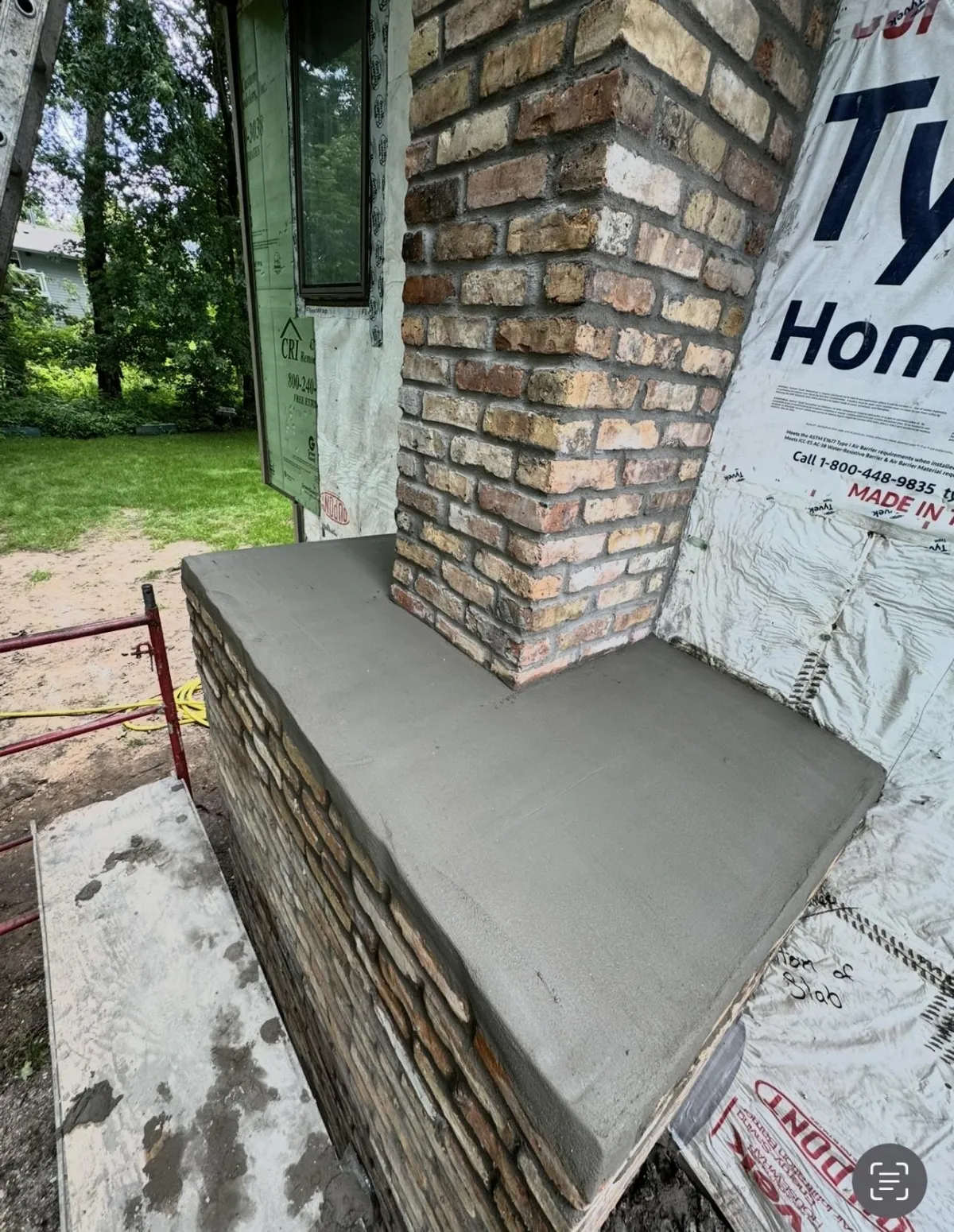 Chimney Crown Installation