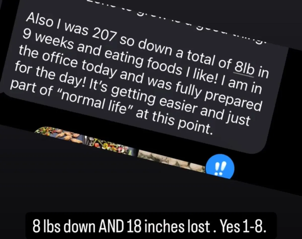 Energy tracking chart