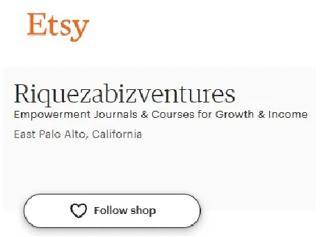 riqueza Business VentureEmpowerment Journals & Courses for Growth & Income Etsy 