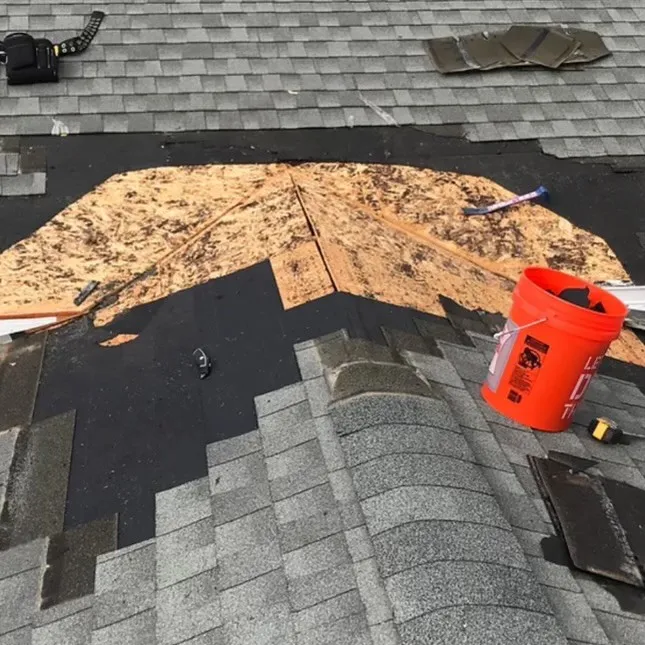Roof repair in Fairfield, NJ by New Path Roofing — replaced damaged shingles, sealed roof leaks, and restored structural integrity for long-lasting protection.