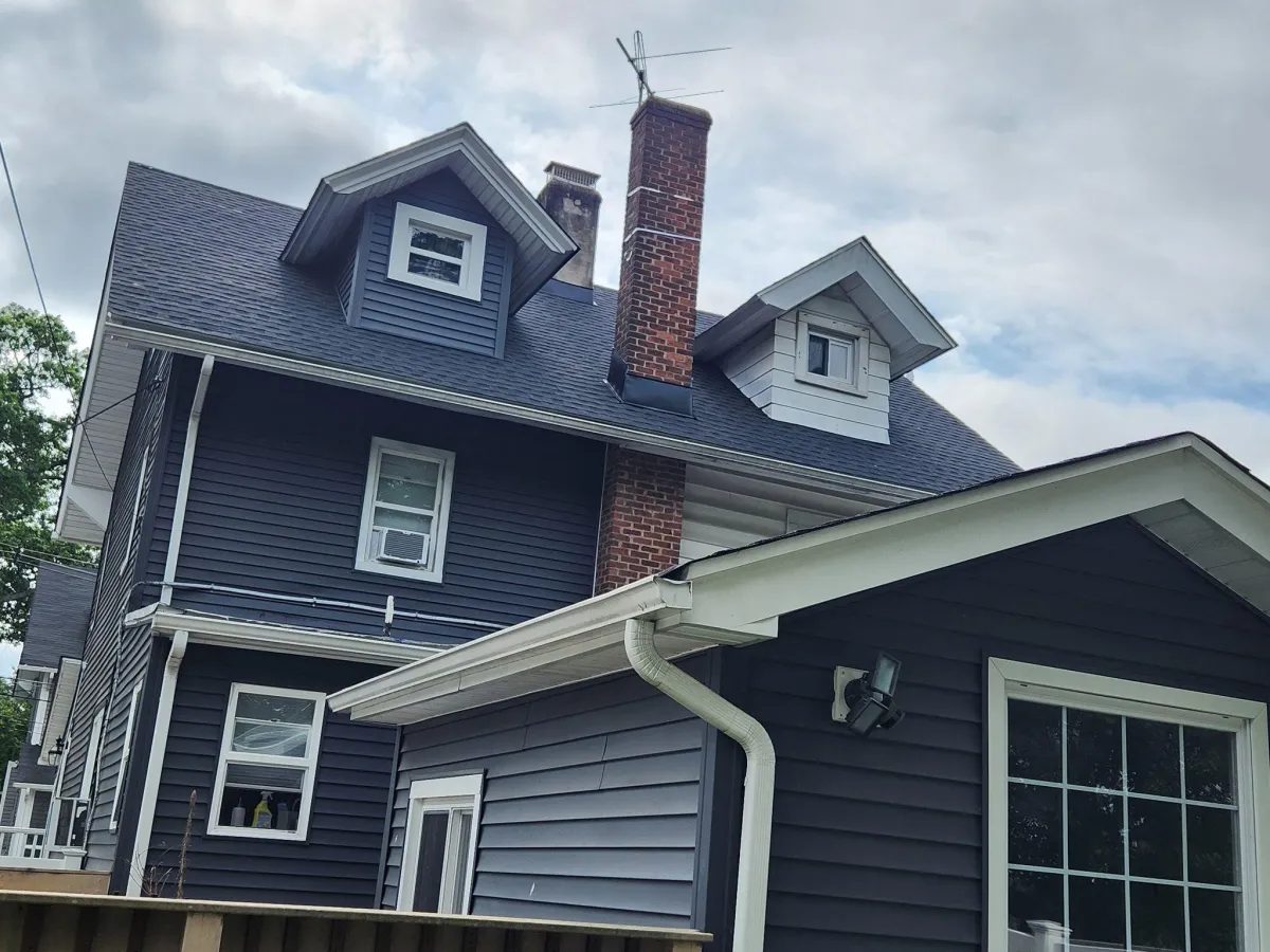 Roof repair in Fairfield, NJ by New Path Roofing — replaced damaged shingles, sealed roof leaks, and restored structural integrity for long-lasting protection.