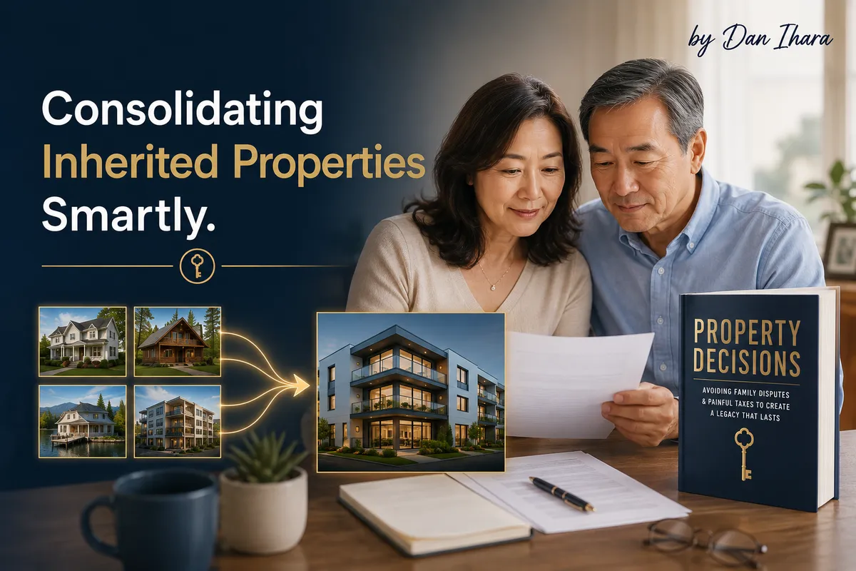 How to Consolidate Multiple Inherited Properties Without a Large Tax Bill