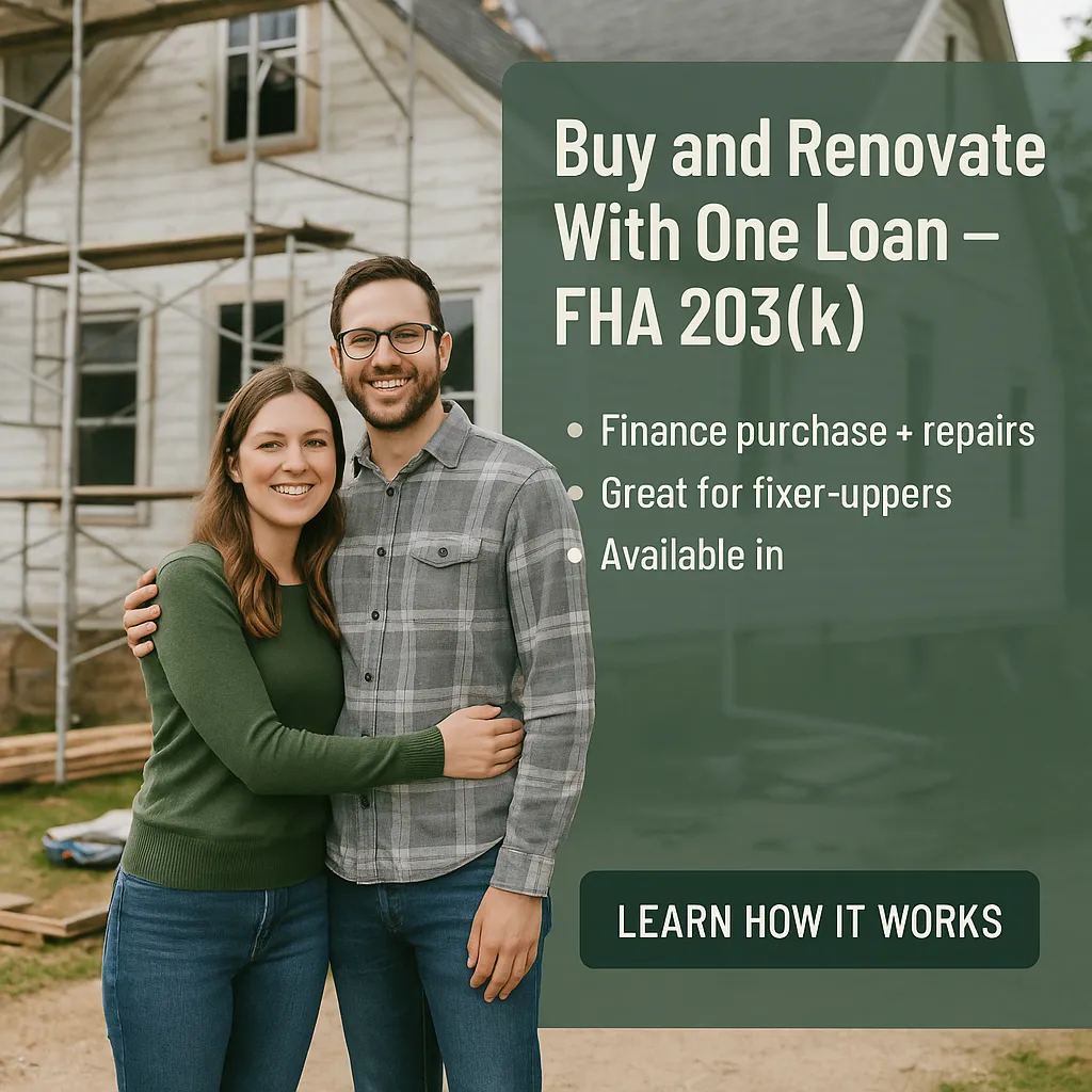 Maryland FHA 203K Loans