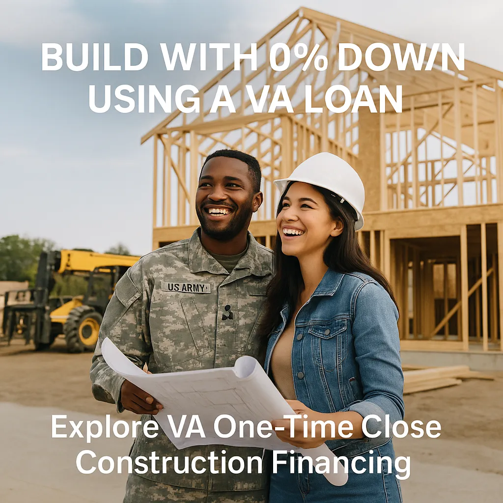 VA One-Time Close Loan | Build with 0% Down in Maryland