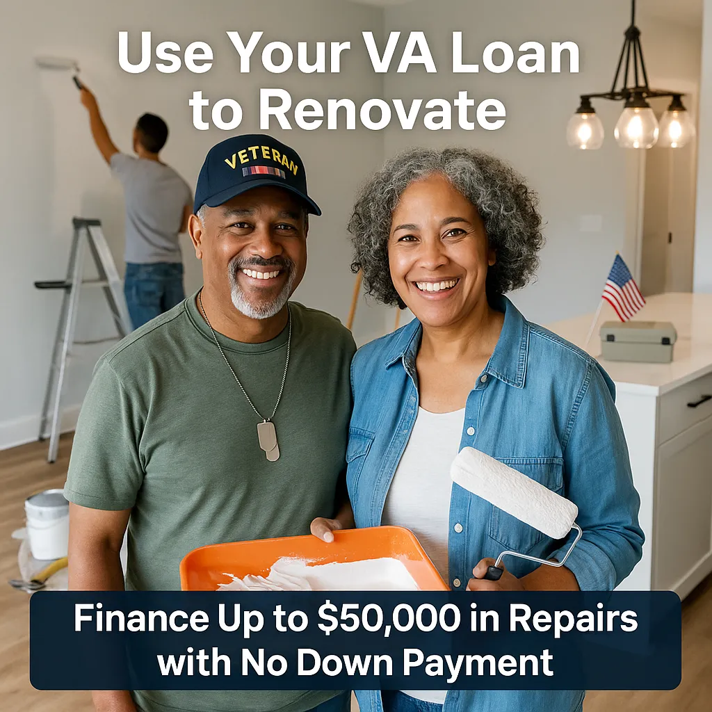 VA Renovation Loan | Finance Repairs with 0% Down in Maryland
