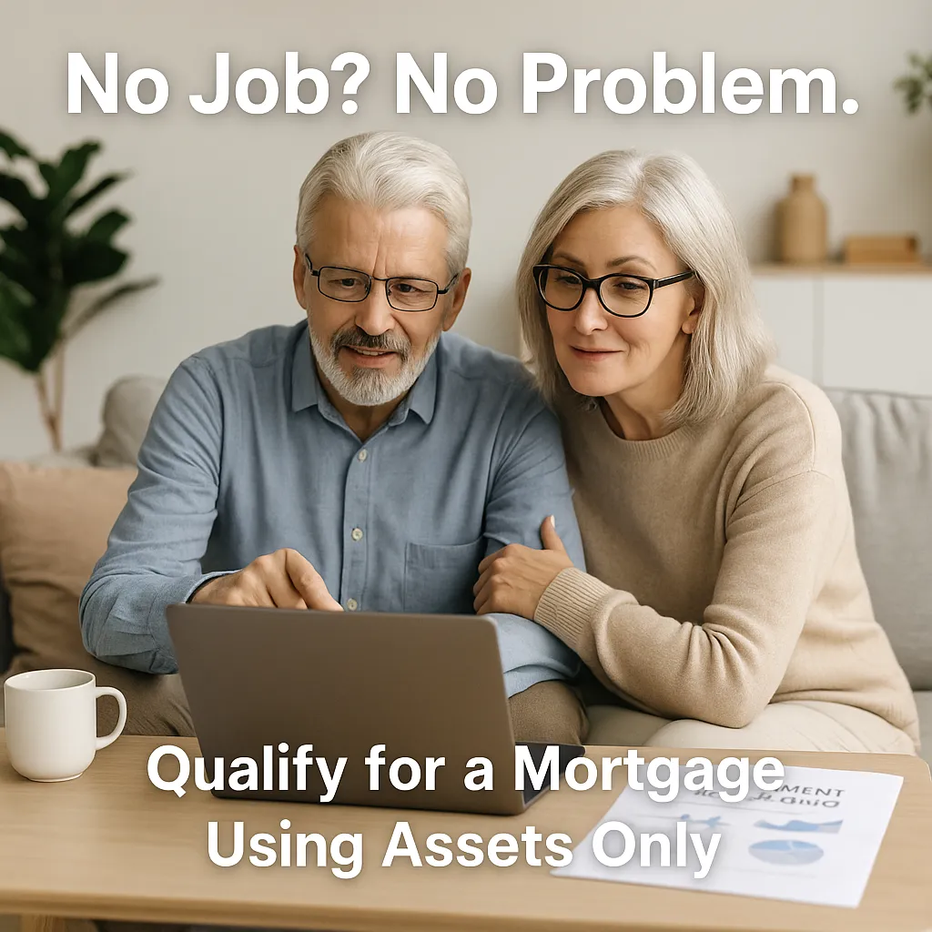 Asset Qualifier Mortgage | No Income Home Loans in Maryland