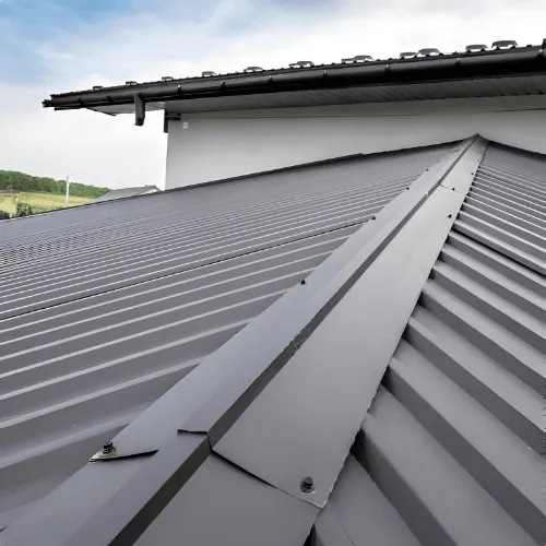 Calgary roofing contractors working on a home