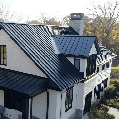 Residential shingle roofing installation in Calgary