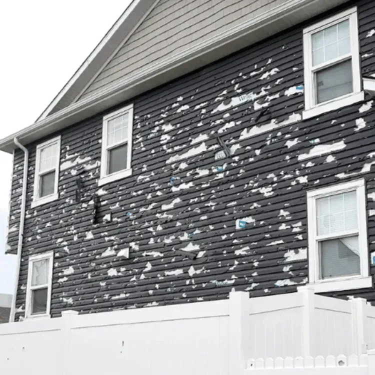 Hail damage siding Calgary