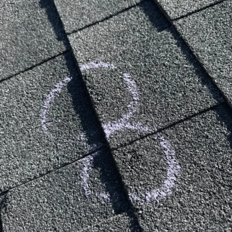 Hail damage roof replacement Calgary