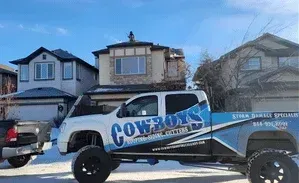 Residential shingle roofing installation in Calgary