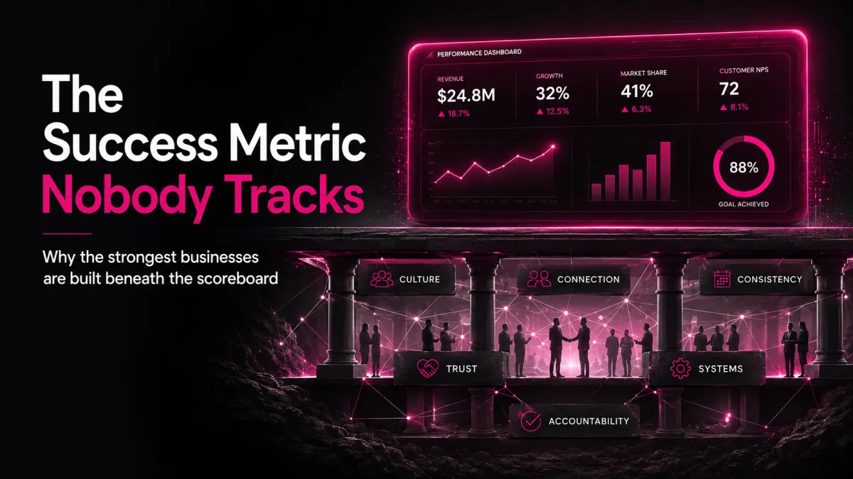 The Success Metric Nobody Tracks: Why Culture Drives Business Growth