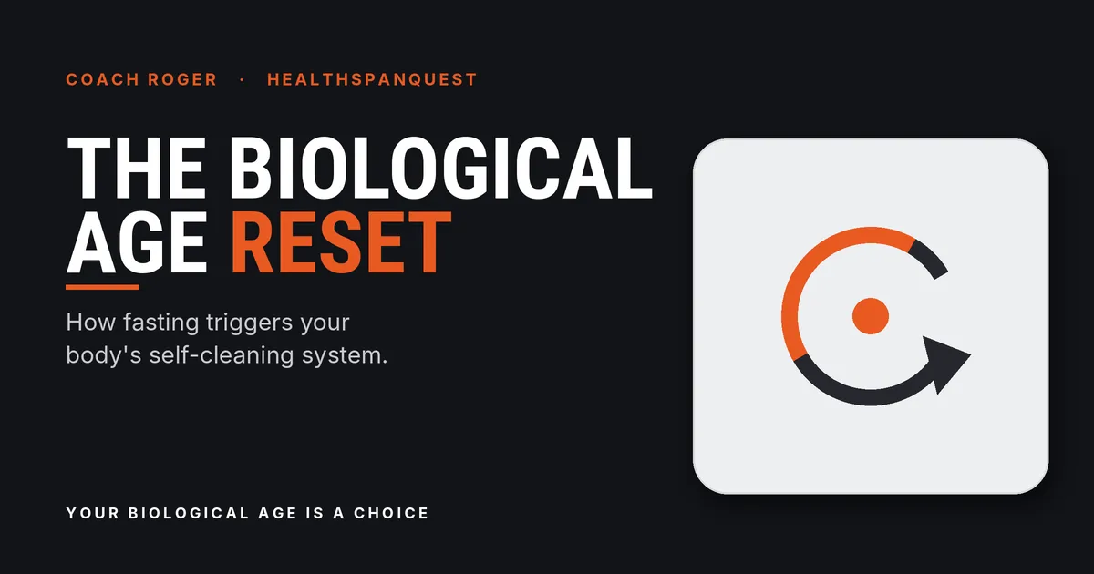 Fasting and Autophagy: Biological Age Reset | HealthSpan Quest