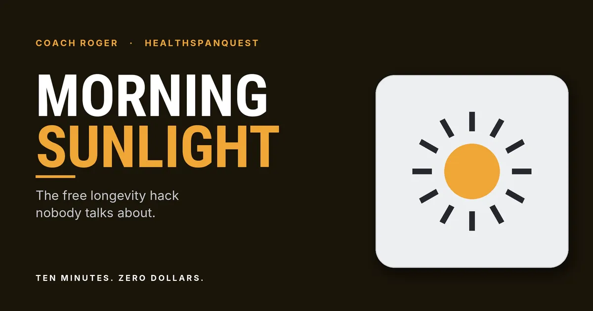 Morning Sunlight and Your Circadian Rhythm | HealthSpan Quest
