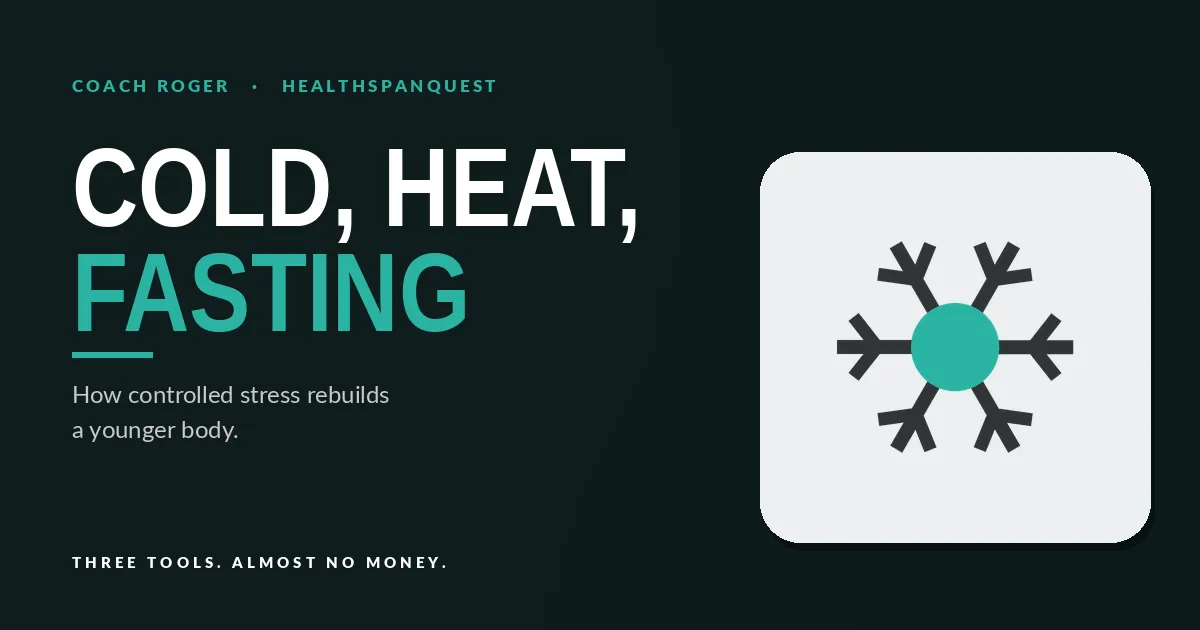 Cold Plunge, Sauna and Fasting After 40 | HealthSpan Quest
