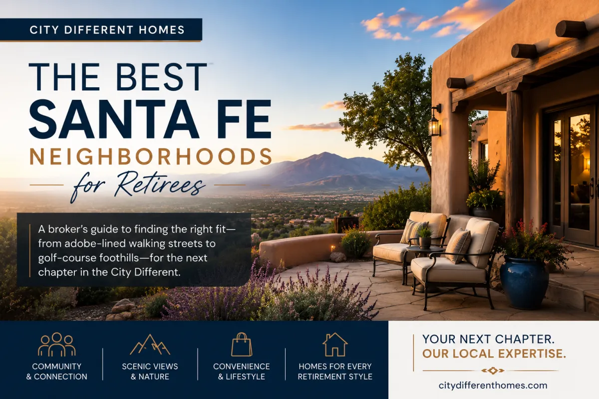 The Best Santa Fe Neighborhoods for Retirees