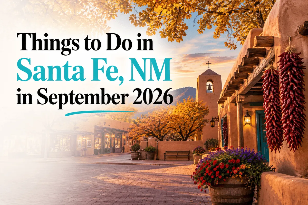 Things to do in Santa Fe NM in September 2026