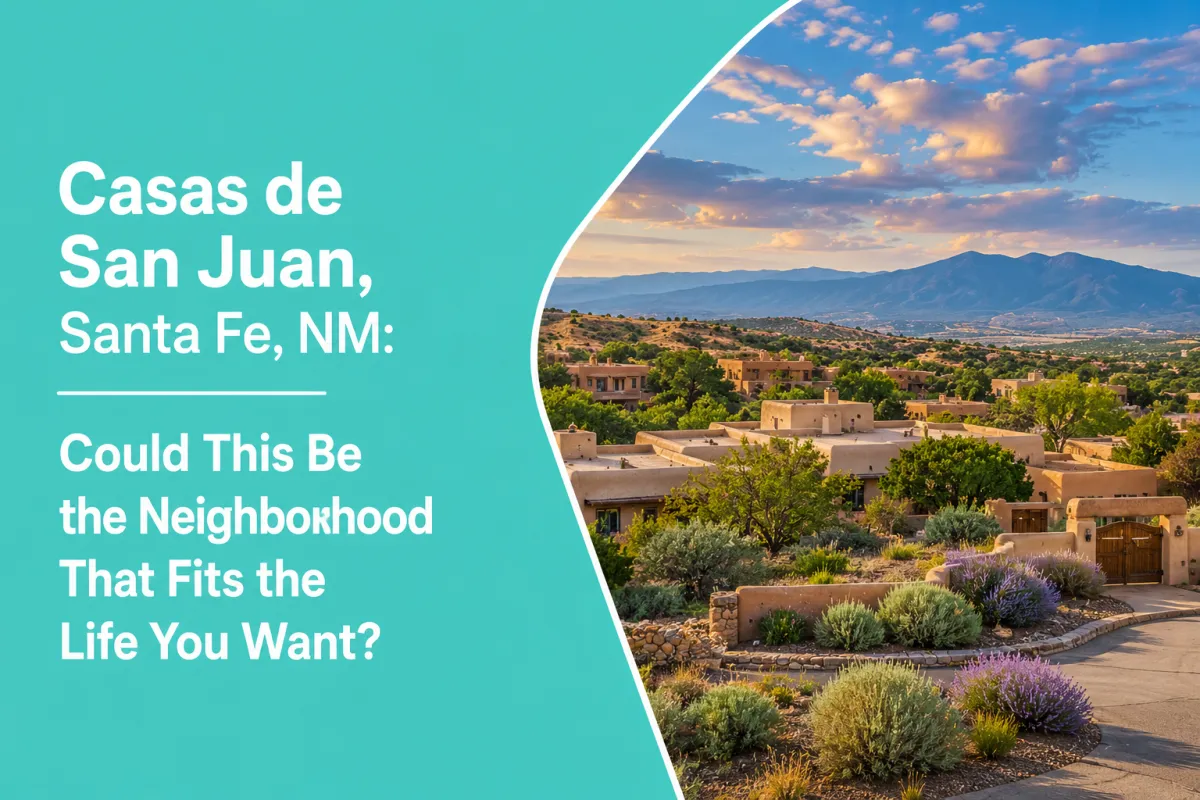 Casas de San Juan Santa Fe NM real estate and residential homes