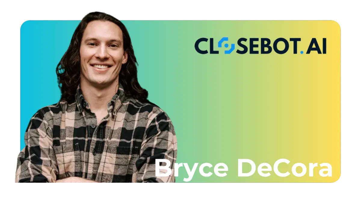 Photo of Bryce DeCora from Closebot