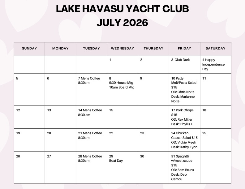 lake havasu yacht club